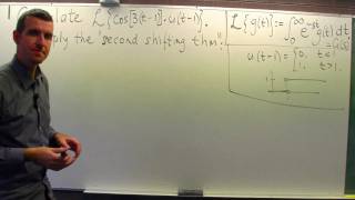 Laplace Transform Second Shifting Theorem [upl. by Melvena273]