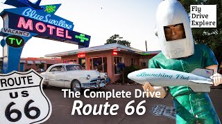 Driving Route 66 From Chicago To LA  Best Bits From The Full Road Trip [upl. by Nair]