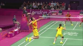 China v China  Badminton Mixed Doubles Final  London 2012 Olympics [upl. by Essy729]