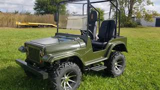 Pitbull 200 UTV Utility Vehicle Mini Jeep Review And Walkaround [upl. by Dier]