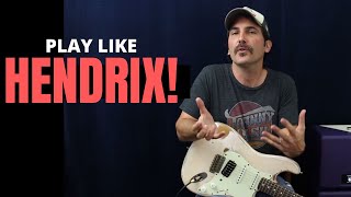 Play Rhythm Like Hendrix in 15 Minutes  Guitar Lesson  Tips And Tricks To Sound Like Jimi [upl. by Eelirak603]