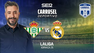 ⚽️ REAL BETIS 21 REAL MADRID  LaLiga 2425  Jornada 26 [upl. by Noxin478]