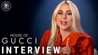 Lady Gaga House of Gucci Interview [upl. by Azeria]