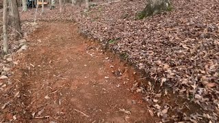 How To Make An ATV Trail In The Woods Part 1 Circle C Outdoors [upl. by Fahland]