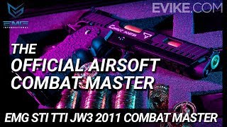 John Wick Pistol  The OFFICIAL Airsoft Combat Master  EMG STI TTI JW3 2011 Combat Master GBB [upl. by Honey806]