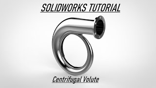 Solidworks tutorial  Design Volute Casing [upl. by Chan405]