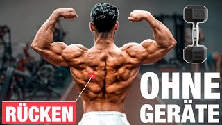 Die 5 BESTEN Rücken Kurzhantel Übungen MUSST DU MACHEN  Workout Zuhause [upl. by Anbul]