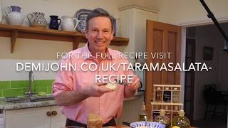 How to make a Taramasalata dip at home [upl. by Kcirb]