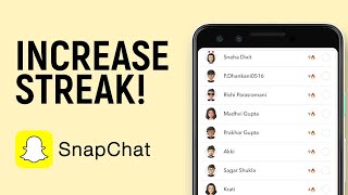 How to Increase Streak in Snapchat [upl. by Dael208]