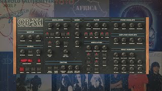 Some 80s famous presets on OBXd FREE Oberheim VST [upl. by Gibeon294]