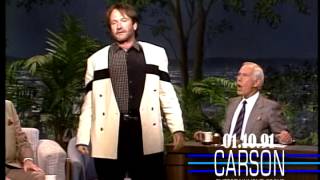 Robin Williams Hilarious Shakespeare Improvisation Johnny Carsons Tonight Show [upl. by Aubarta]