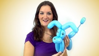 Easy DOG Balloon Animal Tutorial  Learn Balloon Animals with Holly [upl. by Willin]