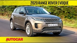 EXCLUSIVE 2020 Range Rover Evoque India Review  First Drive  Autocar India [upl. by Acquah]