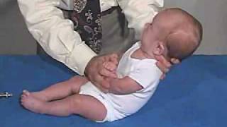 Neurology Exam 3 Month Primitive ReflexesMoro [upl. by Atnahs]