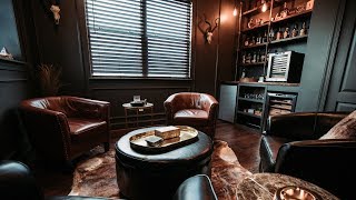 NEW Cigar Room Tour  Man Cave Cigar and Whiskey Lounge [upl. by Llenrad]