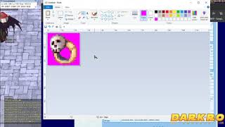 Creating guild emblem using paint Super easy [upl. by Naitsihc]