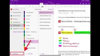 Notizbuch erstellen und löschen in OneNote [upl. by Piggy]