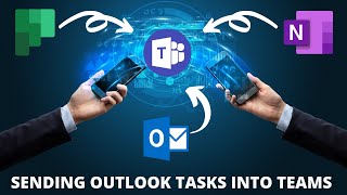 Sending Outlook Tasks into Microsoft Teams  Microsoft Teams Tutorial [upl. by Notsecnirp]