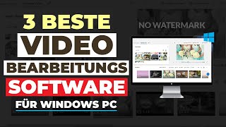 Die 3 besten kostenlosen Videobearbeitungsprogramme für Windows PC [upl. by Aneeuq881]