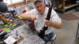 Watch Art disassemble a Pre 64 Winchester model 70 [upl. by Debarath]