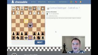 Learning a Chess Opening with Chessable [upl. by Rexana]