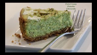 Pistachio Cheesecake Perfect Dessert for Thanks Giving  Christmas or any day really [upl. by Ecerahc155]