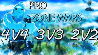 Fortnite Season 11 TEAM ZONE WARS 4v4 3v3 2v2 NEW CODE [upl. by Einnok360]