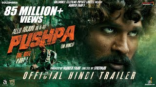 Pushpa  The Rise Hindi Official Trailer  ReReleasing In Cinemas On 22nd Nov 2024  Allu Arjun [upl. by Eniamerej]