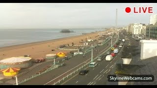 Live Webcam from Brighton  England [upl. by Ihsorih]