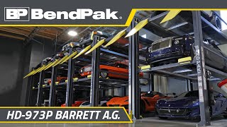 First Look BendPak HD973P Triple Stacker at Barrett Auto Group [upl. by Auhesoj]