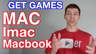 How To Get Games For  Mac Imac Macbook  TUTORIAL [upl. by Kaliope]