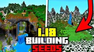 BEST MINECRAFT 121 SEEDS For BUILDING [upl. by Artnoed394]