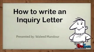 Inquiry Letter in Just 2 mins [upl. by Oilisab532]