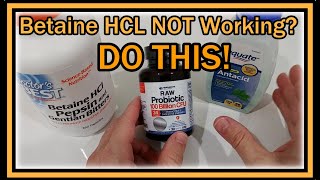 If Betaine HCL Does Not Work For You  Do This Life Changer [upl. by Larochelle]