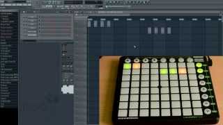 Launchpad tutorial  How to setup and play song  FL Studio 11  FLP Download [upl. by Akinam]