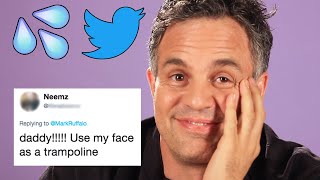 Mark Ruffalo Reads Hilarious Thirst Tweets [upl. by Keisling]