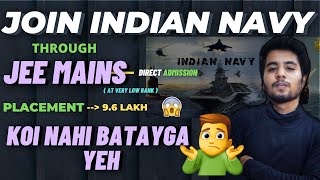 How to Join Indian Navy through JEE MAINS 🔥  Indian Naval B TECH Entry Scheme 2020  JEEMAINS2020 [upl. by Neerod]