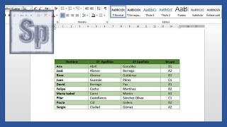 Word  Crear y editar tablas en Word Tutorial en español HD [upl. by Pulcheria]