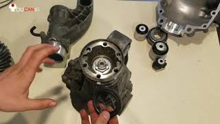 Mercedes Differential Rebuilding  Complete DIY Guide [upl. by Dorin424]