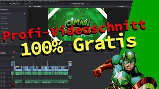 ProfiVideoschnitt mit Davinci Resolve Tutorial Deutsch [upl. by Airdnat197]