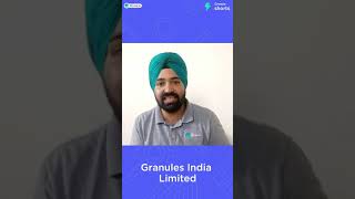 Granules India Limited Shares Hit 52 week High  Granlues India Shares Latest News  Groww Shorts [upl. by Trutko33]