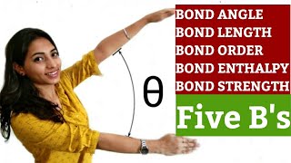 Class 11 Chemical Bonding 06 BOND PARAMETERS [upl. by Eissahc]