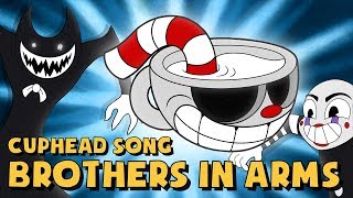 CUPHEAD SONG BROTHERS IN ARMS LYRIC VIDEO  DAGames [upl. by Analram]