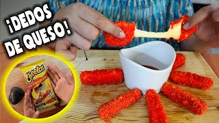 Dedos de Queso con CHETOS FLAMIN HOT  2020 [upl. by Korrie]