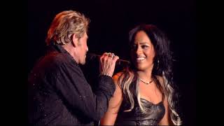 Johnny Hallyday  Allumer le feu  amp Amel Bent  Bercy Paris [upl. by Asare]