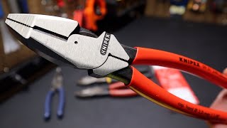 Knipex Linemans Pliers vs Klein Tools [upl. by Botnick]