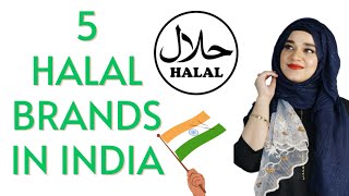 Top 5 Best HALAL CERTIFIED BRANDS in India  Ramsha Sultan [upl. by Glasgo184]