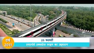 Delhi Metros 15 Years of operations [upl. by Enylcaj]