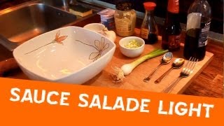 Vinaigrette allégée au yaourt pour régime gourmand [upl. by Atirihs]