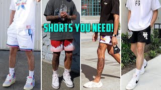 5 TYPES OF SHORTS YOU NEED IN YOUR WARDROBE [upl. by Ahsinrat]